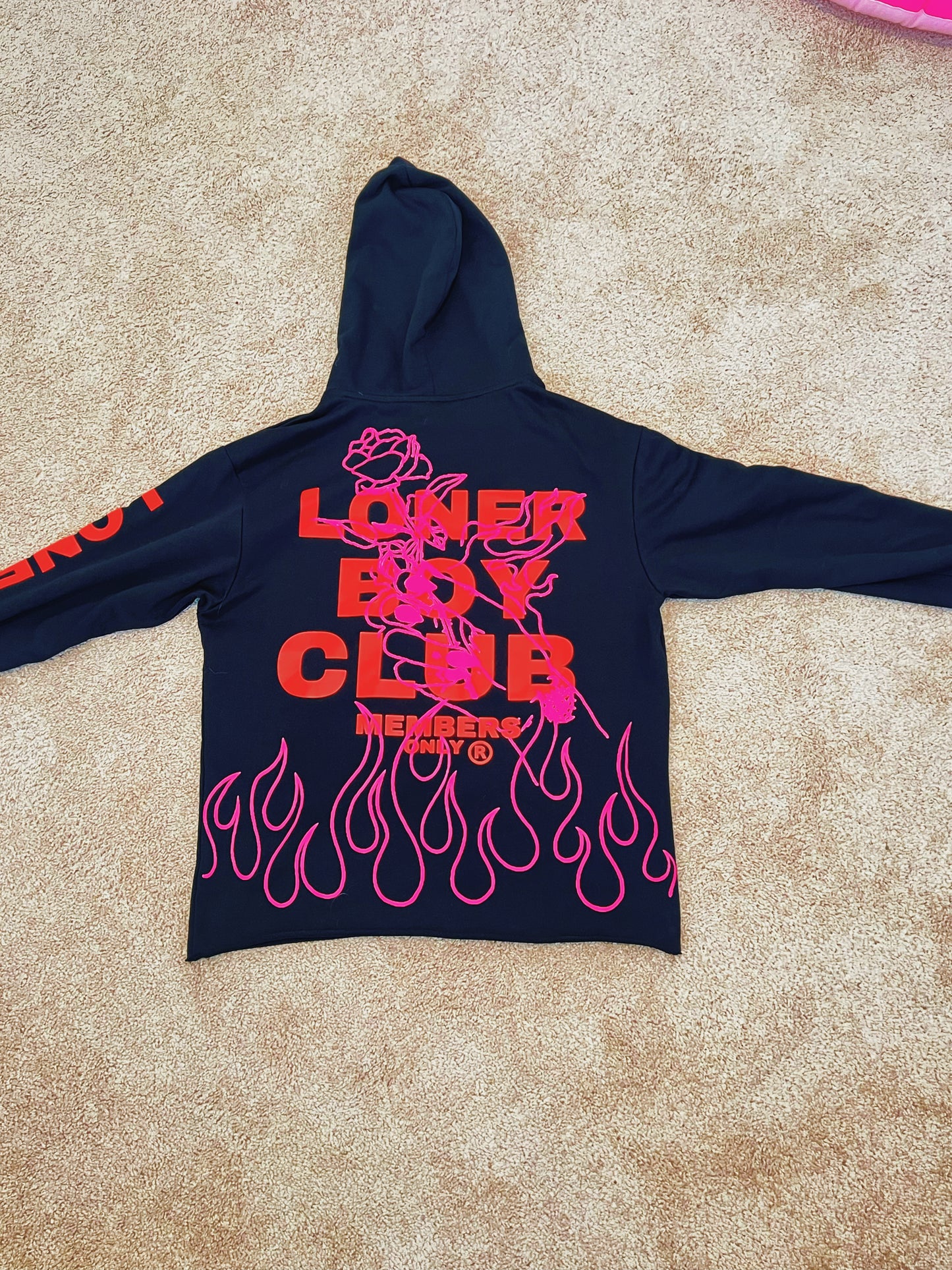 Loner Boy Betty Boop Hoodie ( Black )