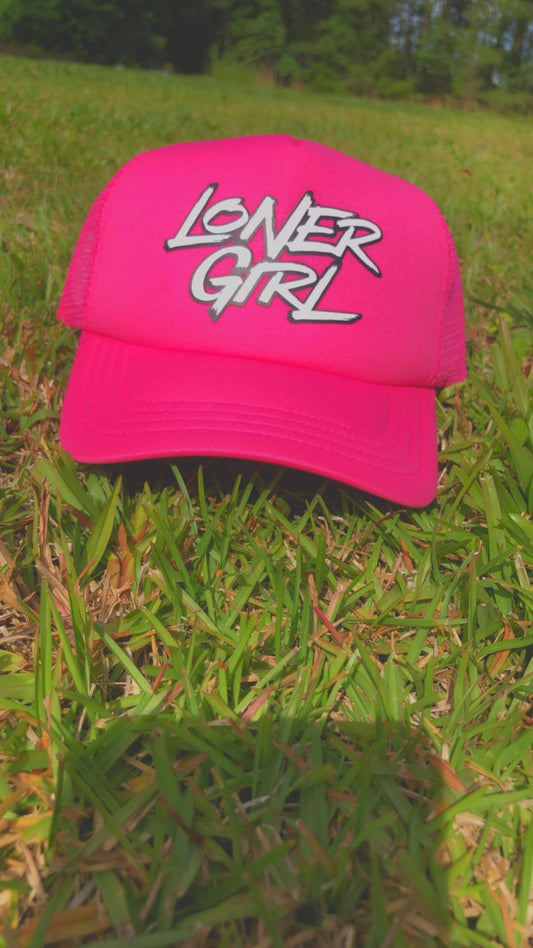 LONER GIRL TRUCKER HATS